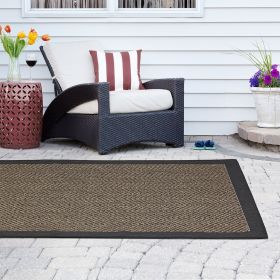 Dover Textured Chevron Indoor/Outdoor Rug