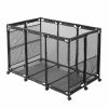 47.6*30inch Pool Storage Bin Black