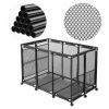 47.6*30inch Pool Storage Bin Black