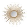 Fiore Sunburst Wall Decor Mirror 29.5"D