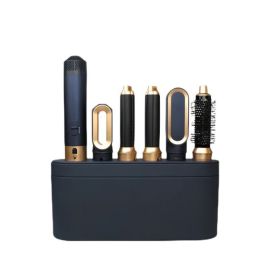 Straight Hair Set With Electric Curler (Option: 5in1-UK)