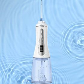 Portable Oral Cleaning And Electric Dental Punch (Option: Blue-USB)