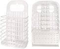 Wall-Mounted Laundry Basket Folding Storage Basket, Storage Bins Space Saving with Handle for Organizing Home Clothes Towels and Toys