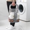 Foldable Laudry Baskets with Handle for Wall Hanging Laundry Hampers Storage Bins