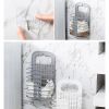Foldable Laudry Baskets with Handle for Wall Hanging Laundry Hampers Storage Bins