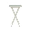 Girard Folding Tray Table Set;  26.38" Tall;  Gray Finish