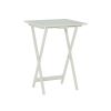Girard Folding Tray Table Set;  26.38" Tall;  Gray Finish