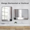 24 "x36" Metal Rectangular Bathroom Wall Mirror