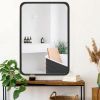 24 "x36" Metal Rectangular Bathroom Wall Mirror