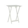 Girard Folding Tray Table Set;  26.38" Tall;  Gray Finish