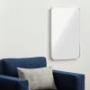 24 "x36" Metal Rectangular Bathroom Wall Mirror
