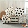 1pc Folding Square Storage Box; Fabric Storage Basket; Toy Storage Bin; Sundries Storage Organizer