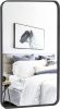 24 "x36" Metal Rectangular Bathroom Wall Mirror