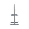 Girard Folding Tray Table Set;  26.38" Tall;  Gray Finish