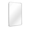 22 "x30" Metal Rectangular Bathroom Wall Mirror